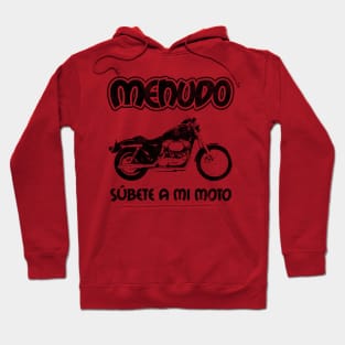 Súbete a mi Moto T-Shirt Black Hoodie